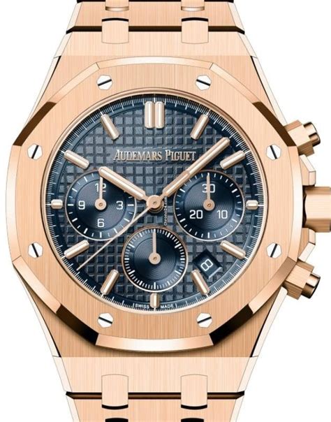 audemars piguet royal oak rose gold blue dial price|ap royal oak gold price.